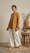 K 1249 By Naisha Cotton Printed Fancy Peplum Ladies Tops 